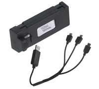 PLCPDM Últimas baterías de Litio de 3600 mAh para E88 / E99 / E89 / P1 / K7 / E55 Construcción Ligera de ABS de Aire extendido Batería de fotografía aérea de Larga duración