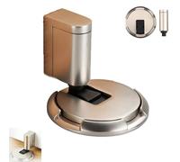 Pleasantk Door Wedge, Height Adjustable Door Wedge, Punch Free No Drilling Installation, Adjustable Magnetic Silent, Windproof Stable Secure for All Floor Types for Home Office Doorss (Sub-Nickel)