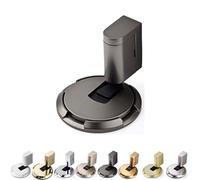 Pleasantk Door Wedge Stopper, 2025 New Door Wedge Stopper,Statisticsing Door Stopper Wedge with Adjustable Height, No-Drill Installation (Grey)