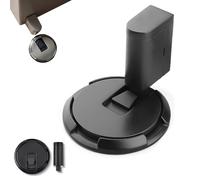Pleasantk Door Wedge Stopper, Adjustable Magnetic Silent Door Stopper Wedge, No-Drill Installation, Windproof, Silent & Secure Mechanical Doors Stoppers (Black,1Pcs)