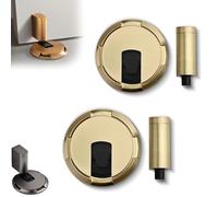 Pleasantk Door Wedge Stopper, Upgrade Magnetic Door Stopper, 2025 New Doors Wedge Stoppers, Punch Free Invisible Doors Stoppers, for Home Office (2Pcs-a)