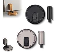 Pleasantk Door Wedge Stopper, Upgrade Magnetic Door Stopper, 2025 New Doors Wedge Stoppers, Punch Free Invisible Doors Stoppers, for Home Office (2Pcs-d)