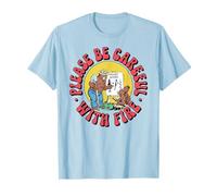 Please Be Careful with Fire Smokey Bear Vintage Sketch Camiseta