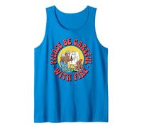 Please Be Careful with Fire Smokey Bear Vintage Sketch Camiseta sin Mangas