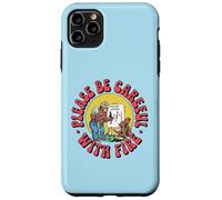 Please Be Careful with Fire Smokey Bear Vintage Sketch Carcasa para iPhone 11 Pro MAX
