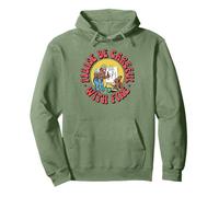 Please Be Careful with Fire Smokey Bear Vintage Sketch Sudadera con Capucha