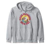 Please Be Careful with Fire Smokey Bear Vintage Sketch Sudadera con Capucha