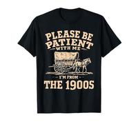 Please be patient with me i'm from the 1900s Vintage Camiseta