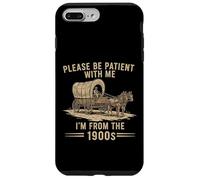 Please be patient with me i'm from the 1900s Vintage Carcasa para iPhone 7 Plus/8 Plus
