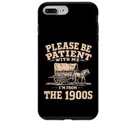 Please be patient with me i'm from the 1900s Vintage Carcasa para iPhone 7 Plus/8 Plus