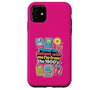 Please Be Patient with Me, Retro, años 1900, Boomer Mom Women Carcasa para iPhone 11