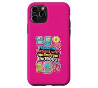 Please Be Patient with Me, Retro, años 1900, Boomer Mom Women Carcasa para iPhone 11 Pro