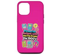 Please Be Patient with Me, Retro, años 1900, Boomer Mom Women Carcasa para iPhone 12/12 Pro