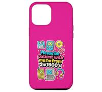 Please Be Patient with Me, Retro, años 1900, Boomer Mom Women Carcasa para iPhone 12 Pro MAX