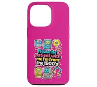 Please Be Patient with Me, Retro, años 1900, Boomer Mom Women Carcasa para iPhone 13 Pro