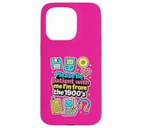 Please Be Patient with Me, Retro, años 1900, Boomer Mom Women Carcasa para iPhone 15 Pro
