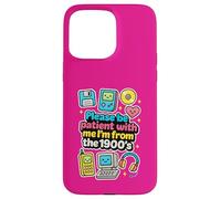 Please Be Patient with Me, Retro, años 1900, Boomer Mom Women Carcasa para iPhone 15 Pro MAX