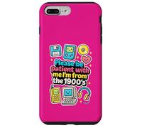 Please Be Patient with Me, Retro, años 1900, Boomer Mom Women Carcasa para iPhone 7 Plus/8 Plus