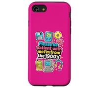 Please Be Patient with Me, Retro, años 1900, Boomer Mom Women Carcasa para iPhone SE (2020) / 7/8