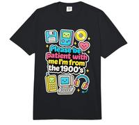 Please Be Patient with Me, Retro, años 1900, Boomer Mom Women Comfort Colors Adult Heavyweight T-Shirt