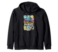 Please Be Patient with Me, Retro, años 1900, Boomer Mom Women Sudadera con Capucha
