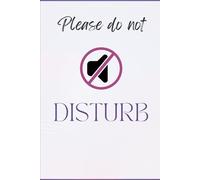 Please do not DISTURB: A Quiet Place for Thoughts and Self-Discovery