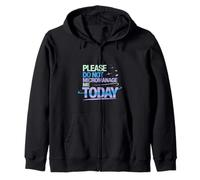 Please Do Not Micromanage Me Today Límites laborales - Sudadera con Capucha