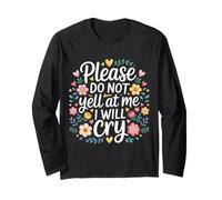 Please Do Not Yell At Me I Will Cry Llorón Sensible |- Manga Larga