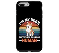 Please Don't Pet Me I'm Working Emotional Support Human Carcasa para iPhone 7 Plus/8 Plus