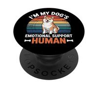 Please Don't Pet Me I'm Working Emotional Support Human PopSockets PopGrip Adhesivo