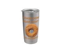 Please Don't Sugar Coat It I'm Diabetic Fun Wear Vaso térmico de acero inoxidable de doble pared