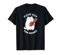 Please Keep Your Distance social tees For Introverts Funny Camiseta