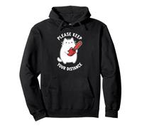 Please Keep Your Distance social tees For Introverts Funny Sudadera con Capucha