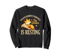 Please remove yourself the queen is resting Sudadera
