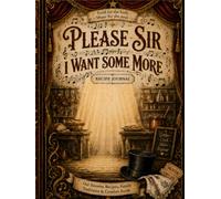 Please Sir... I Want Some More: A Victorian-Inspired Heirloom Recipe Book for Family Recipes, Traditions, and Memories