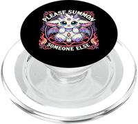 Please Summon Someone Else Funny Baphomet PopSockets PopGrip para MagSafe