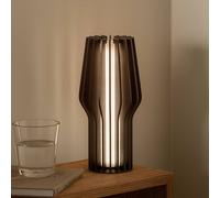 PLEASE WAIT to be SEATED Lámpara recargable RADIANT negra IP44