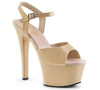 Pleaser ASPIRE-609 Cream Pat/Cream UK 4 (EU 37)