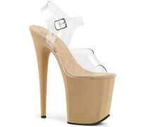 Pleaser FLAMINGO-808 Clr/Cream UK 5 (EU 38)