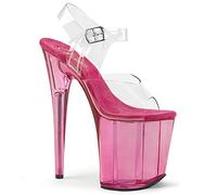 Pleaser FLAMINGO-808T Clr/Pink Tinted UK 4 (EU 37)