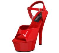 Pleaser Kirby Junior, Plataforma Mujer, Rojo, 43 EU