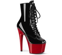 Pleaser Plataforma Estileto Tacón Alto 17.8cm Botines ADORE 1020 Two Tone