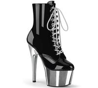 Pleaser Plataforma Estileto Tacón Alto 17.8cm Botines ADORE 1020 Two Tone