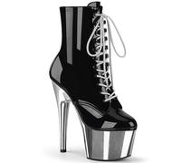 Pleaser Plataforma Estileto Tacón Alto 17.8cm Botines ADORE 1020 Two Tone
