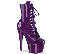 Pleaser Plataforma Estileto Tacón Alto Brillo 17.8cm Botines Mujer ADORE 1020GP