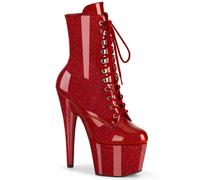 Pleaser Plataforma Estileto Tacón Alto Brillo 17.8cm Botines Mujer ADORE 1020GP