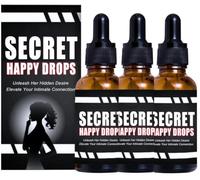 Pleasures Peak Secret Drops,Enhancing Sensitivity And Pleasure,Aumenta los Niveles de Energía,Promueve la Relajación*3pc