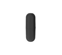 Pleayietoopiatiey Estuche de almacenamiento de cepillo de dientes de viaje, soporte de pasta de dientes, vaso de lavado sellado, caja de cosméticos, viaje de negocios, accesorios de baño, Black, as