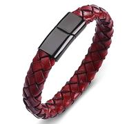Pledge Pair of Bracelets X Shape Medding Bracelets Wrist Chain Stainless Steel with Magnetic Clasp Gifts
