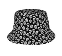 Plegable Al Aire Libre Visera Cráneo Gótico Sombreros De Pescador Unisex Sombrero De Lavabo para Verano Cámping Mujer